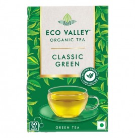 Weikfield Eco Valley Organic Tea Classic Green  Box  30 pcs